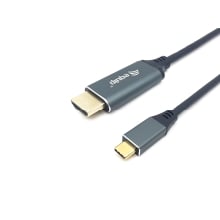 Cable Equip USB tipo C macho a HDMI macho 4K 60Hz conector metálico 2m
