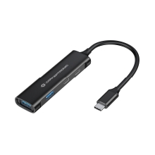 Hub tipo C Conceptronic 4 puertos USB 3.2, 2 puertos USB-C, 2 puertos USB-A