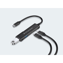 Hub tipo C Conceptronic 4 puertos USB 3.2, 2 puertos USB-C, 2 puertos USB-A