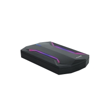 Caja externa TooQ TQE-2599RGB 2.5" 9.5mm RGB