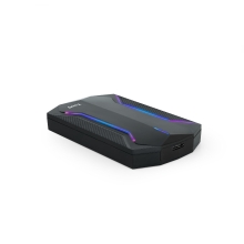 Caja externa TooQ TQE-2599RGB 2.5" 9.5mm RGB