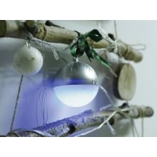 Altavoz Bluetooth Conceptronic bola de navidad plata