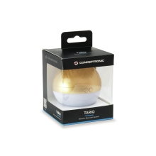 Altavoz Bluetooth Conceptronic bola de navidad dorado