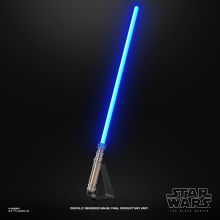 Replica hasbro 1:1 force x sable de luz leia organa black series