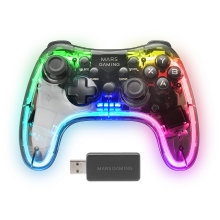Gamepad inalámbrico Mars Gaming MGP-24 RGB 20 botones
