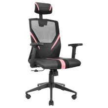 SILLA ERGONOMICA MARS GAMING MGC-ERGO NEGRO/ROSA