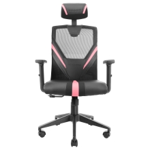 SILLA ERGONOMICA MARS GAMING MGC-ERGO NEGRO/ROSA