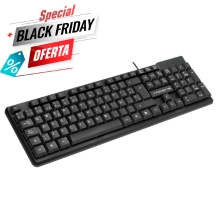 Teclado Tacens Anima AK0 USB negro