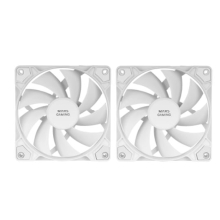 Kit 2x ventiladores Mars Gaming MF-PROX2 white