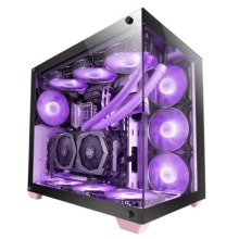 Caja torre E-ATX Mars Gaming MCV4 XXL rosa