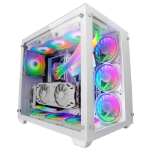Caja torre E-ATX Mars Gaming MCV3 XXL blanco