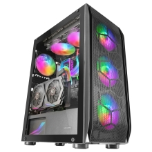 Caja torre E-ATX Mars Gaming MC-KX XXL negro