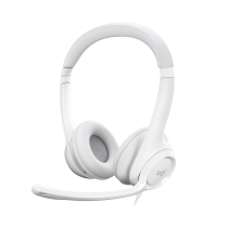 Auriculares Logitech H390 USB blanco
