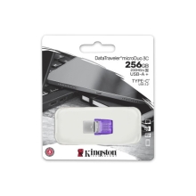 Memoria USB 3.2 Kingston MicroDuo tipo C 256GB