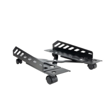 SOPORTE DE CPU CON RUEDAS METALICO TOOQ UMCS0024-B AJUSTABLE 160-300MM NEGRO