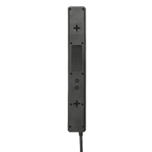 Regleta Trust 6 tomas Schuko Protección Interruptor negro 21059