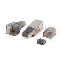 Conector Lanberg Cat.6A FTP 8P8C tool-less