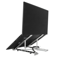 Base para portátil Targus con hub integrado 4xUSB-A plata