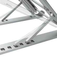 Soporte Elevador para portátil AISENS LPS1M-099 - 7 Niveles de Altura · Plegable · Gris