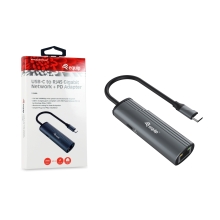 Adaptador USB tipo C Equip 1xUSB-C Pd 100w 1x1GB Rj45 Wakeonlan