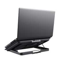 Soporte Universal Trust Para Portátiles con ventilador 18cm altura ajustable hasta 16"