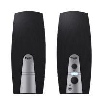 Altavoces Trust 2.0 Basics 5W RMS 10W máx autoalimentado USB negro