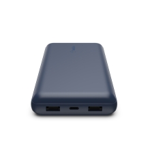 Powerbank Belkin Boost Charge 10.000 mAh 2 USB-A 1 USB-C 15W azul