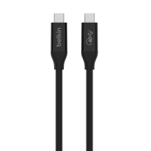 Cable Belkin USB4 USB tipo C macho a USB-C macho PD 100W 40Gbps 0.80m