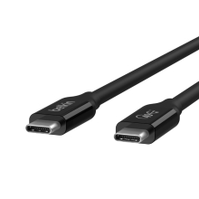 Cable Belkin USB4 USB tipo C macho a USB-C macho PD 100W 40Gbps 0.80m