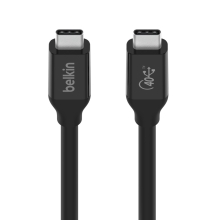 Cable Belkin USB4 USB tipo C macho a USB-C macho PD 100W 40Gbps 0.80m