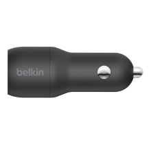 Cargador para coche Belkin 2xUSB-A 24W (12Wx2) negro