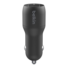 Cargador para coche Belkin 2xUSB-A 24W (12Wx2) negro