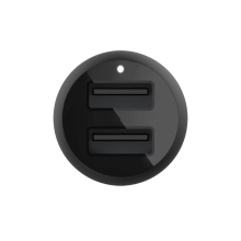 Cargador para coche Belkin 2xUSB-A 24W (12Wx2) negro