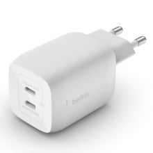 Cargador doméstico Belkin 2xUSB Tipo C Gan Boost Charge Pro 65W (45W + 20W)