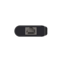 Adaptador USB tipo C Belkin 1xUSB-C Pd 3.0 1xlector Sd 2xUSB-A 3.0 1x1GB Rj45 Pd 100w gris