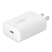 CARGADOR DOMESTICO BELKIN WCA004VF1MWH-B6 BOOST CHARGE UBS TIPO C 25W + CABLE USB-C 1MT BLANCO