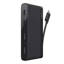 Mini hub USB tipo C de Belkin 2 puertos USB-C y 2 puertos USB-A