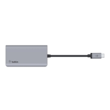 Adaptador USB tipo C Belkin 1xUSB-C Pd3.0 2xUSB 3.0 1xHDMI 4k 100w