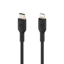 Cable Belkin USB tipo C macho a Lightning Boost Charge 1m negro