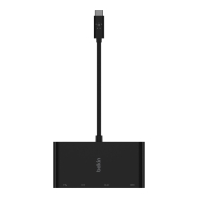 Adaptador Belkin USB tipo C a 1xUSB 3.0 1xRJ45 gigabit 1xVGA 1xHDMI (4K)