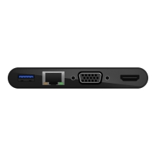 Adaptador Belkin USB tipo C a 1xUSB 3.0 1xRJ45 gigabit 1xVGA 1xHDMI (4K)