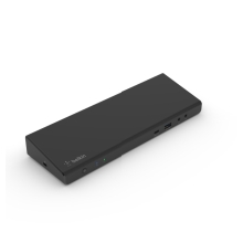 Adaptador USB tipo C Belkin Displaylink 3xHDMI 4k 2xDP 4k 5xUSB-A 1xUSB-C Pd 85w 1x1GB Rj45 1xJack 3.5mm