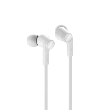 Auricular con micrófono Belkin USB Tipo C blanco
