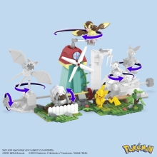 Figura mattel mega construx ciudad del viento