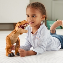 Figura mattel jurassic world imaginext t - rex
