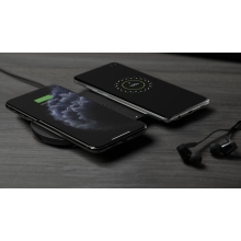 Base de carga inalámbrica doble Belkin 10W Boost Charge negro