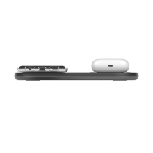 Base de carga inalámbrica doble Belkin 10W Boost Charge negro