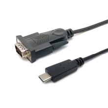 Cable Equip USB Tipo C macho a puerto serie RS232 1.5m
