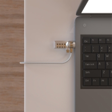 Cable de seguridad con cerradura de combinación 1.5m