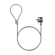 CABLE DE SEGURIDAD CON CERRADURA DE LLAVE PARA ORDENADOR, MONITOR, PORTATIL 1.5MT